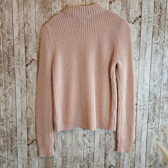Women's Crave Fame Pink Distressed Sweater Size S - Picture 9 of 9